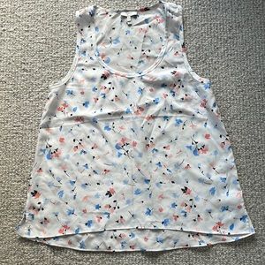 Joie floral tank, size small